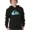 Quiksilver Boys M&W Youth Fleece Full Zip -Obermeyer Store 20162017quiksilverboysm wyouthfleeceblack