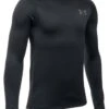 Under Armour Youth UA Base 2.0 Crew -Obermeyer Store 20162017underarmouruabase20crewblackgraphites 1