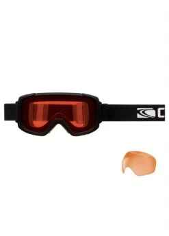 Carve Glide Goggle - Youth -Obermeyer Store 20182019carvekidsglidegogglematteblackorange