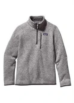 Patagonia Boys Better Sweater 1/4 Zip -Obermeyer Store 20182019patagoniaboysbettersweaterquarterzipstonewash 1 1