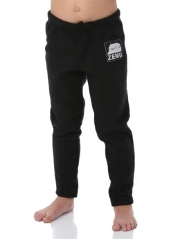 Junior Black Fleece Pant