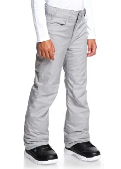 Roxy Backyard Girl Pant -Obermeyer Store 20192020roxybackyardgirlpantheathergrey2