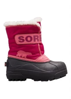Sorel Toddler Snow Commander Boot -Obermeyer Store 20192020sorelchildrenssnowcommanderboottropicpinkdeepblush
