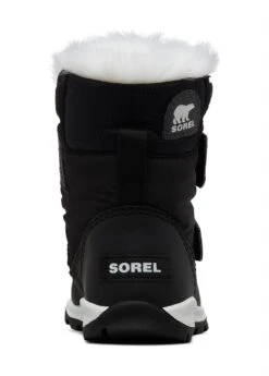 Sorel Toddler Whitney Strap Boot -Obermeyer Store 20192020sorelchildrenswhitneystrapbootblackseasalt3