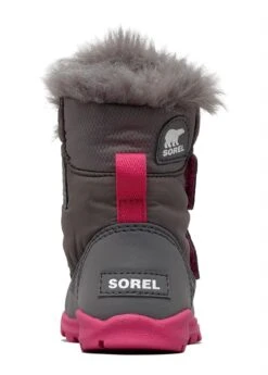 Sorel Toddler Whitney Strap Boot -Obermeyer Store 20192020sorelchildrenswhitneystrapbootquarryultrapink3