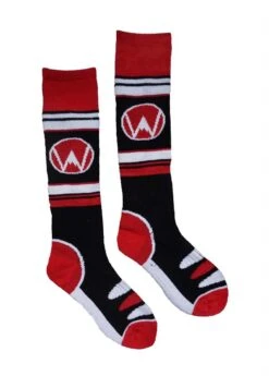 Youth Kicker Padded Ski Sock -Obermeyer Store 20192020wintersedgeyouthkickerpaddedskisockred