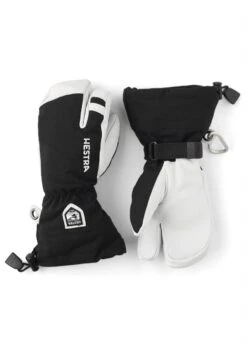 Hestra Junior Army Leather Heli Ski 3 Finger Glove