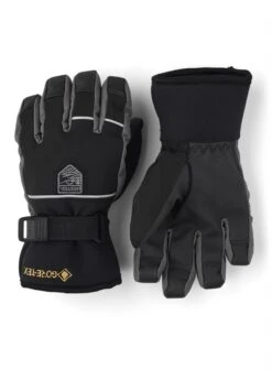 Hestra Junior Gore-Tex Flex 5 Finger Glove 7 Hestra Junior Gore-Tex Flex 5 Finger Glove -Obermeyer Store 2122 hestra juniorgoretexflex5fingerglove black