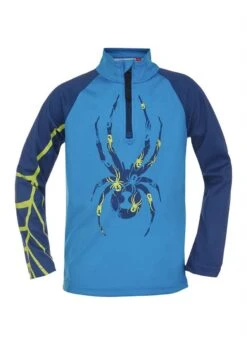 Spyder Toddler Boys Bug Zip T-Neck -Obermeyer Store 2122 spyder toddlerboysbugziptneck coast2