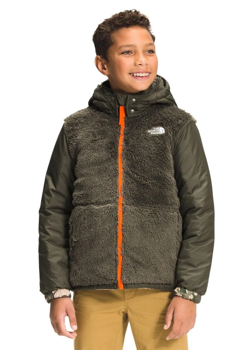 The North Face Boys Printed Reversible Mount Chimbo Fz Hooded Jacket 4 The North Face Boys Printed Reversible Mount Chimbo Fz Hooded Jacket - Image 2
