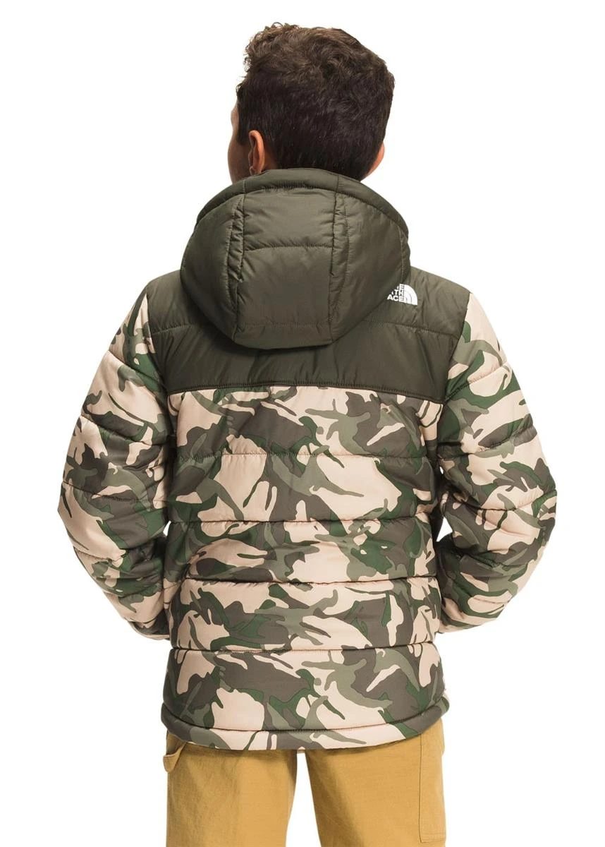 The North Face Boys Printed Reversible Mount Chimbo Fz Hooded Jacket 5 The North Face Boys Printed Reversible Mount Chimbo Fz Hooded Jacket - Image 3