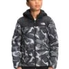 The North Face Boys Printed Thermoball Eco Hoodie -Obermeyer Store 2122 tnf boysprintedthermoballecohoodie asphaltgreyexplorercamoprint 1