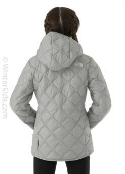 The North Face Girls Thermoball Eco Hoodie -Obermeyer Store 2122 tnf girlsthermoballjacket meldgreym3
