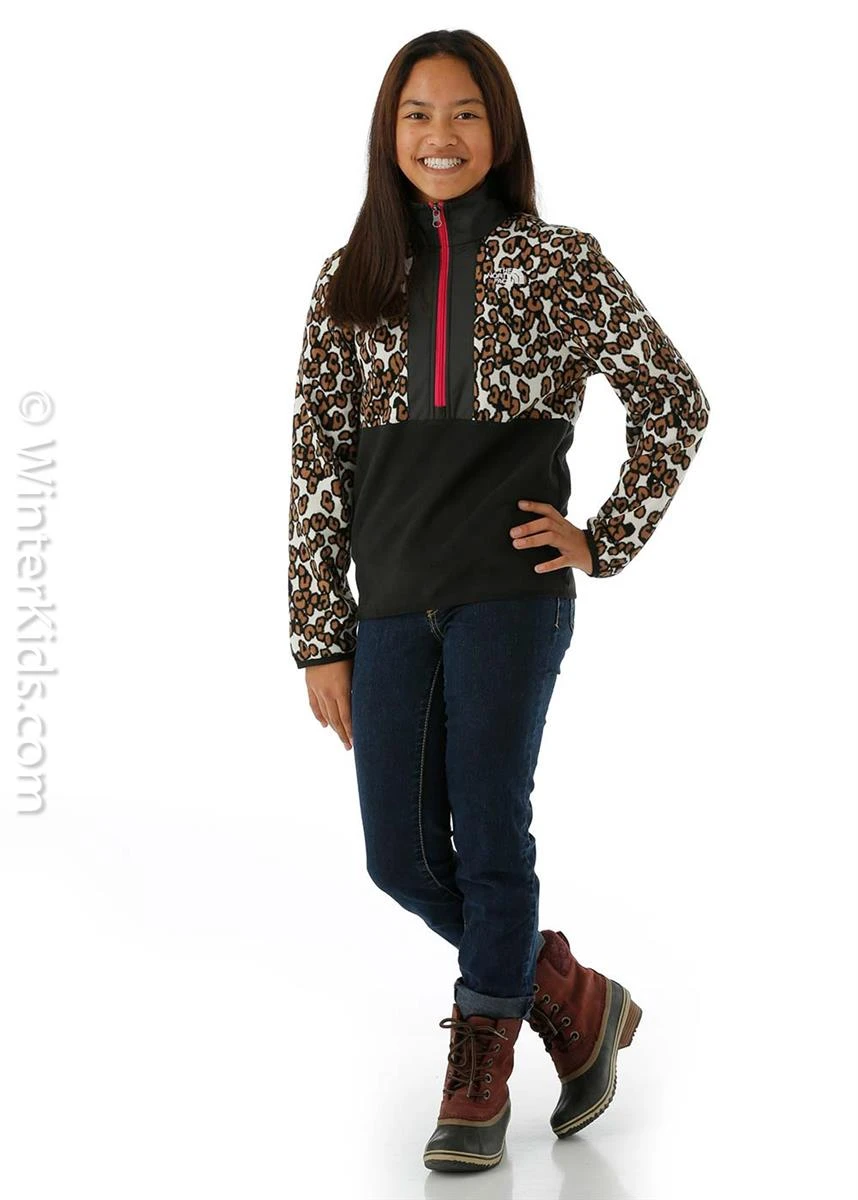 The North Face Youth Printed Glacier 1/4 Zip 6 The North Face Youth Printed Glacier 1/4 Zip - Image 4