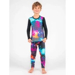 Blackstrap Youth Therma Baselayer Pant -Obermeyer Store blk s bl k u p thr space galactic4