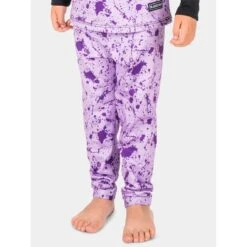 Blackstrap Youth Therma Baselayer Pant -Obermeyer Store blk s bl k u p thr splat lav 1