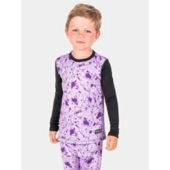 Blackstrap Youth Therma Crew Top -Obermeyer Store blk s bl k u t thr splatt lav 1