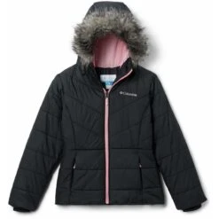Columbia Youth Katelyn Crest Jacket -Obermeyer Store columbia katecrest blkpink 2223fw