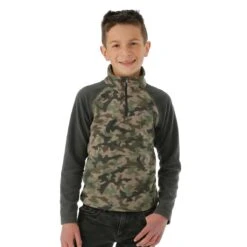 Columbia Glacial III Fleece Printed Half Zip - Boy's