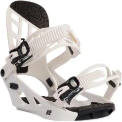 Youth Snowboard Binding -Obermeyer Store f22 k2sb youth white front34