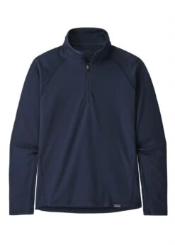 Patagonia Kids Capilene Midweight Zip Neck -Obermeyer Store fw2021 patagonia kidscapilenemidweightzipneck newnavy studio