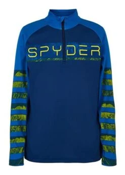 Spyder Peak Zip T-Neck - Boy's