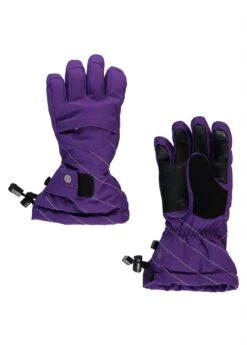 Spyder Girls Synthesis Ski Glove -Obermeyer Store fw2021 spyder girlssynthesisskiglove majesty
