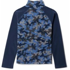 Columbia Glacial III Fleece Printed Half Zip - Boy's -Obermeyer Store fw22 1800761 452 b