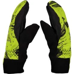 Obermeyer Thumbs Up Mitten Print - Youth -Obermeyer Store fw22 7802421125 s03 mqnsde