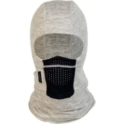 Turtle Fur QuattroClava With Storm Flap Stria Balaclava -Obermeyer Store fw22 quattroclava stormflap balaclava storm