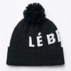 Youth Logo Pom Pom Beanie -Obermeyer Store fw23 leb aw2042