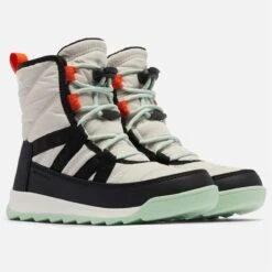 Sorel Youth Whitney II Short Lace Waterproof Boot -Obermeyer Store fw23 sor 1921401 whitestone 1