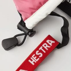 Hestra Junior Gauntlet CZone 3 Finger Glove -Obermeyer Store fw2324 hestra juniorgauntletczonejrmitt3finger fuchsiaivory 3