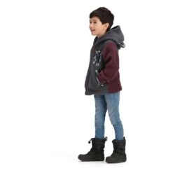 Obermeyer Toddler River Sherpa Jacket -Obermeyer Store fw2324 obermeyer girlsriversherpajacket basalt 4