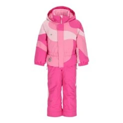 Obermeyer Girls Swirliana Suit -Obermeyer Store fw2324 obermeyer girlsswirlianasuit azalea 1
