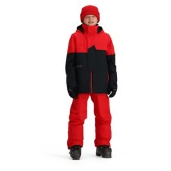 Obermeyer Boys Axel Jacket -Obermeyer Store fw2324 obermeyer teenaxeljacket brakelight 4