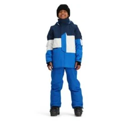 Obermeyer Boys Axel Jacket -Obermeyer Store fw2324 obermeyer teenaxeljacket cosmicblue 4