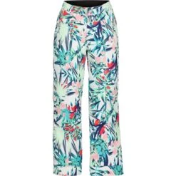Obermeyer Teen Girls Brooke Print Pant -Obermeyer Store fw2324 obermeyer teenbrookeprintpant hula 1