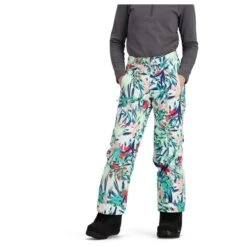 Obermeyer Teen Girls Brooke Print Pant -Obermeyer Store fw2324 obermeyer teenbrookeprintpant hula 3