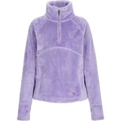 Obermeyer Teen Girls Furry Fleece Top -Obermeyer Store fw2324 obermeyer teenfurryfleecetop pwrplay 1