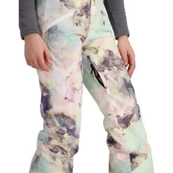 Obermeyer Girls Jessi Print Pant -Obermeyer Store fw2324 obermeyer teenjessiprintpant crystalaurora 5