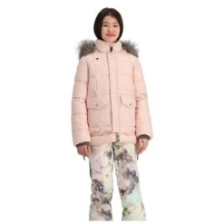 Obermeyer Girls Meghan Jacket -Obermeyer Store fw2324 obermeyer teenmeghanjacket inablush 3