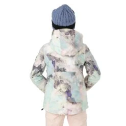 Obermeyer Girls Reese Jacket -Obermeyer Store fw2324 obermeyer teenreesejacket crystalaurora buck model 4