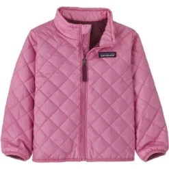 Patagonia Youth Baby Nano Puff Jacket -Obermeyer Store fw2324 patagonia youthbabynanopuffjacket marblepink