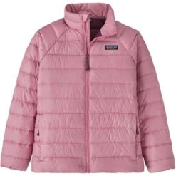 Patagonia Youth Down Sweater - Youth -Obermeyer Store fw2324 patagonia youthdownsweater planetpink