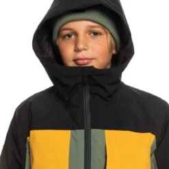 Quiksilver Boys Ambition Jacket -Obermeyer Store fw2324 quiksilver boysambitionjacket laurelwreath 4