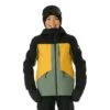 Quiksilver Boys Ambition Jacket -Obermeyer Store fw2324 quiksilver boysambitionjacket laurelwreath buck model 1
