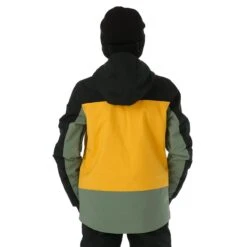 Quiksilver Boys Ambition Jacket -Obermeyer Store fw2324 quiksilver boysambitionjacket laurelwreath buck model 4