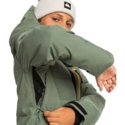 Quiksilver Boys The Edge Jacket 15 Quiksilver Boys The Edge Jacket -Obermeyer Store fw2324 quiksilver boystheedgejacket laurelwreath 5