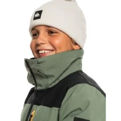 Quiksilver Boys The Edge Jacket 17 Quiksilver Boys The Edge Jacket -Obermeyer Store fw2324 quiksilver boystheedgejacket laurelwreath 7